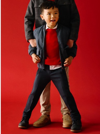 Mayoral Pantalón Chino Interlock 15-04569-003 Marino [0]