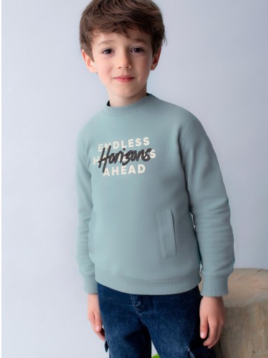 Mayoral Pullover Bordado 15-04408-072 Glaciar