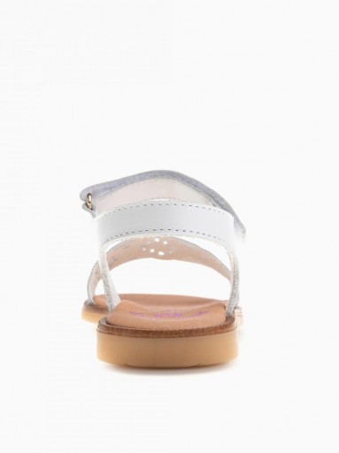 Pablosky Sandalia Niña Piel Ondas Olimpo Blanco Piso Mary 437900 [1]