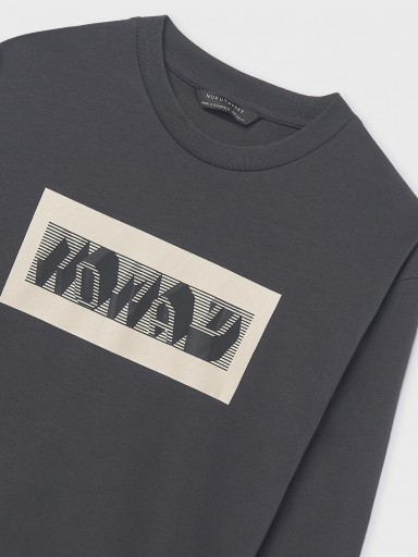 Mayoral Camiseta relieve 15-07013-050 Sombra  [0]