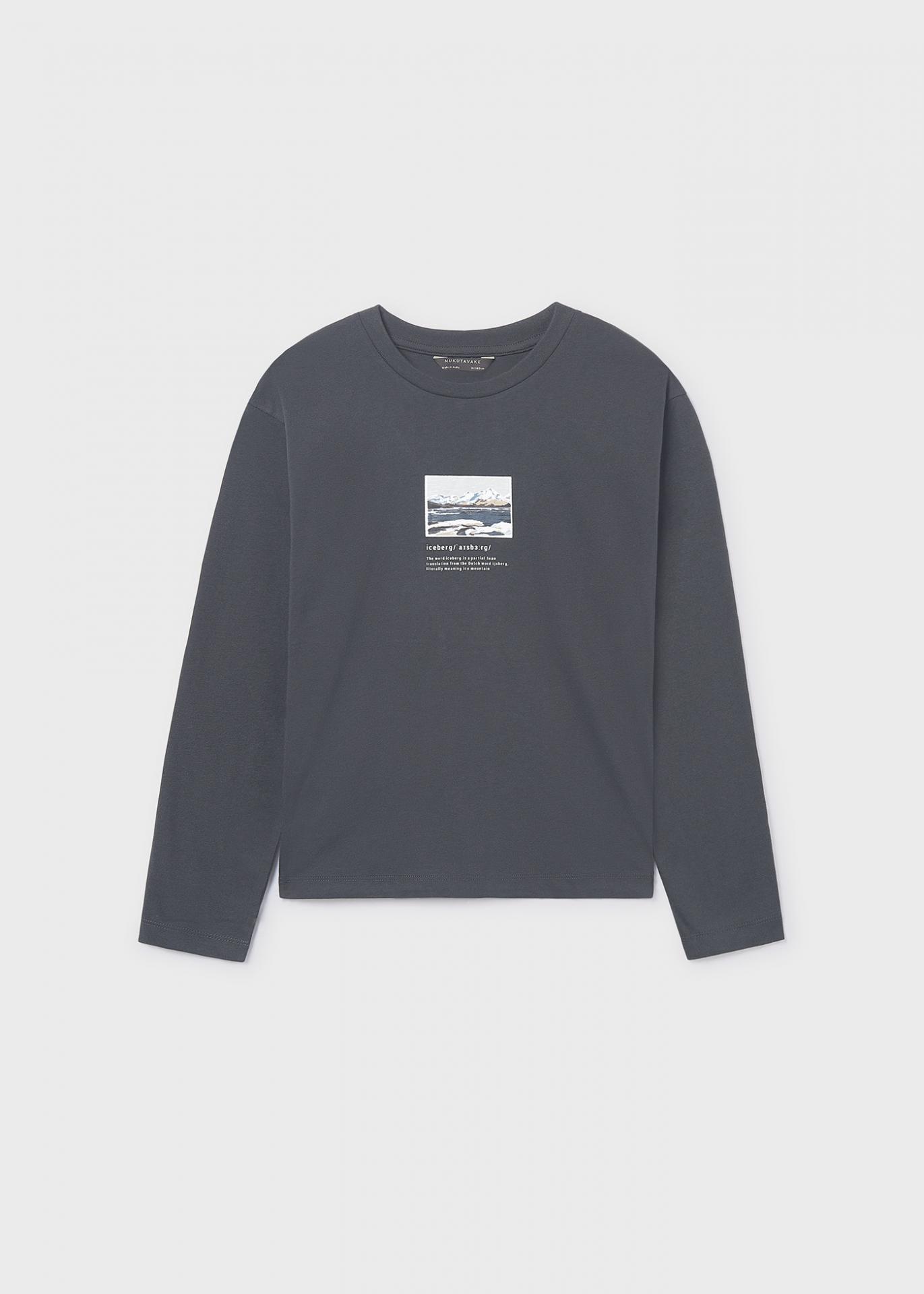 Mayoral Camiseta M/L "Iceberg" 15-07011-039 Sombra
