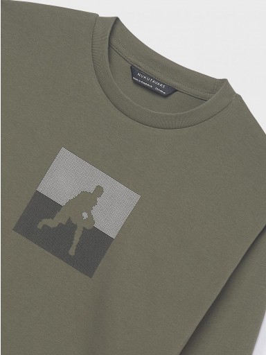 Mayoral Camiseta M/L Player 15-07005-025 Oliva  [0]