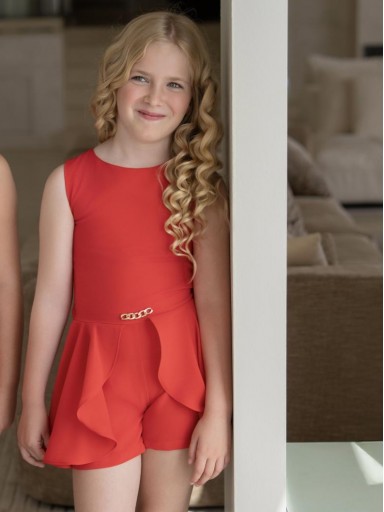 Miranda Mono Niña Sin Mangas Pantalón Corto "Amapola" 0312/M [1]