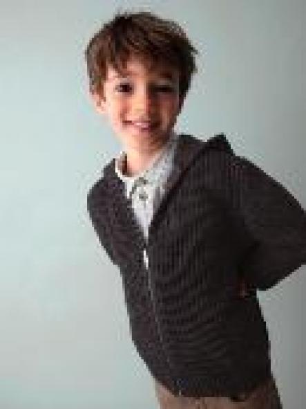 Mayoral Canguro Tricot Capucha 15-04386-023 Sombra [6]