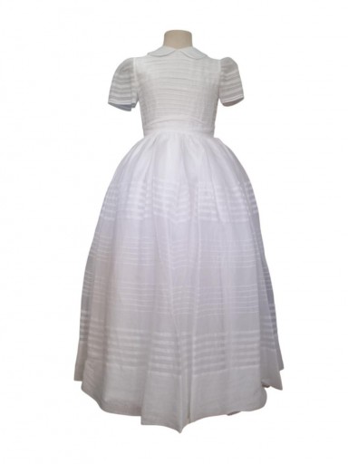 Vestido Comunión Niña Modelo Charo  Blanco [1]