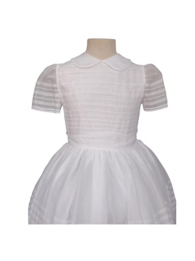 Vestido Comunión Niña Modelo Charo  Blanco [0]
