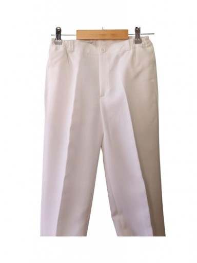 Pantalon Comunión Niño Modelo 901F Blanco [0]