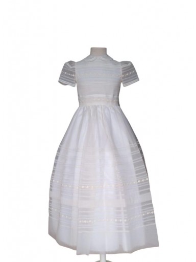 Vestido Comunión Niña Zoraida 26077 Beig [1]