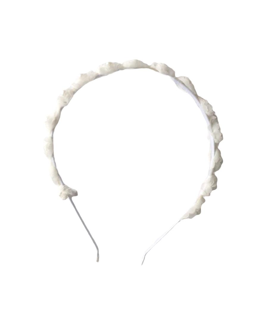 Comunión Diadema Flor Perlas D0033