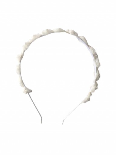 Comunión Diadema Flor Perlas D0033