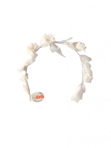 Comunión Adorno pelo Flor Tela 7871