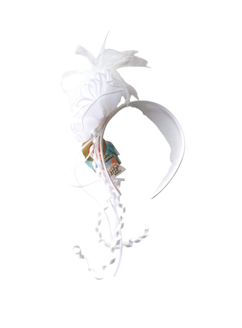 Comunión Diadema Gasa Plumas B515