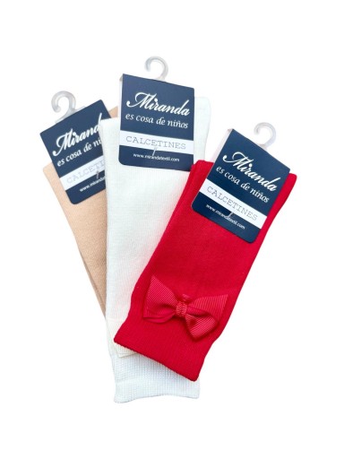 Miranda calcetín lazo  36/1502/26C  Beig