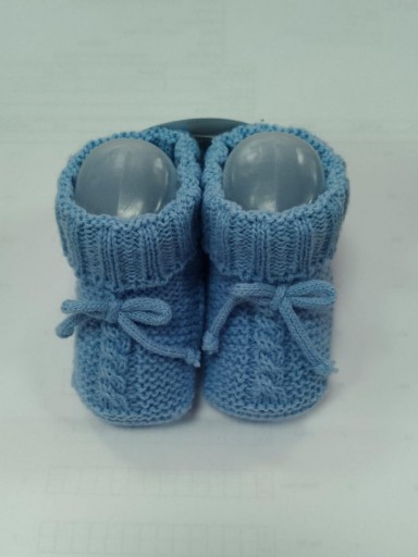 Juliana Bota Lazo Cordón Patucos Punto  518 Azul Cielo [0]