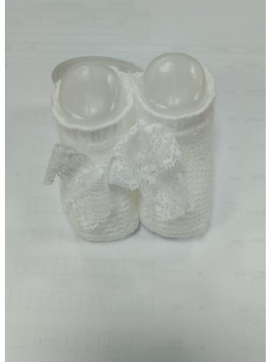 Juliana Bota Puntilla Patucos Punto  516 Blanco [0]