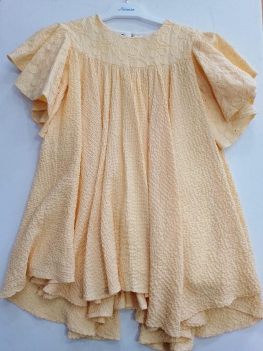 Nekenia Vestido Infantil Evasé Acampanado Amarillo 2321830 [1]