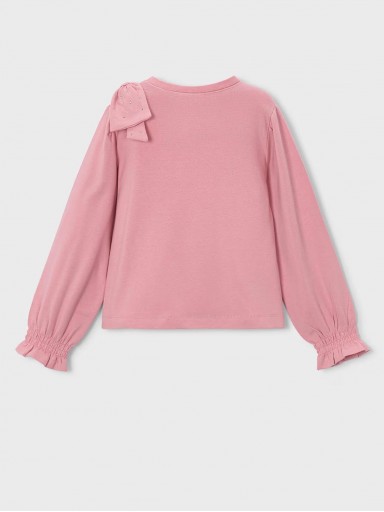 Mayoral Camiseta m/l Lazo Strass 16-04032-020 Chuche [1]