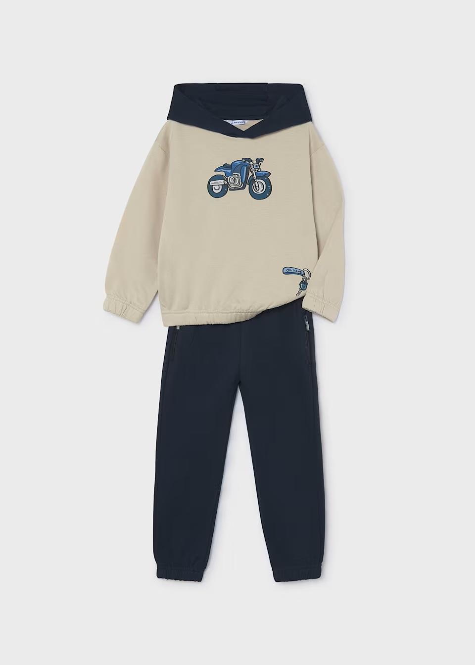 Mayoral Chándal Pullover "Moto" 16-04806-016 Azul