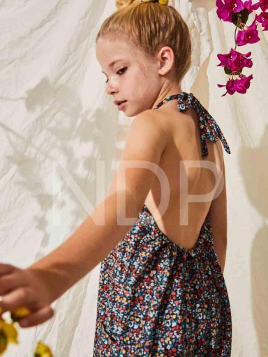 Nekenia Mono Infantil Estampado Floral Escote Espalda 23VP02 [1]