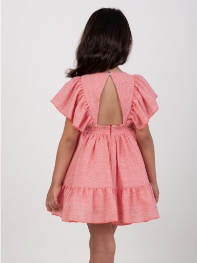  Nekenia vestido infantil ceremonia Coral Apertura espalda "Lavanda"  2621820 [1]