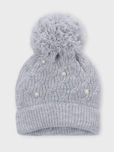 Mayoral Gorro Tricot Perlas 16-10308-086 Gris mez [0]