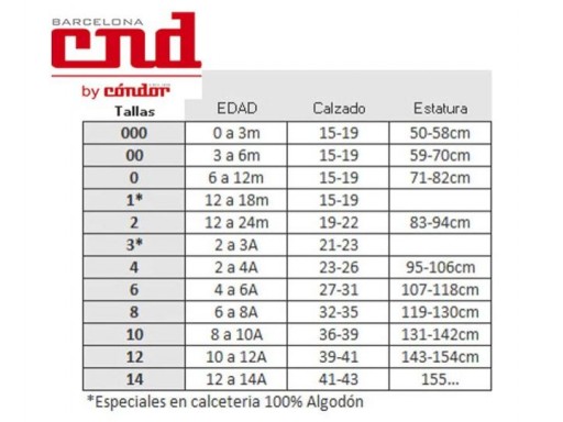 Leotardos Cóndor Punto Liso Marino 480L [1]