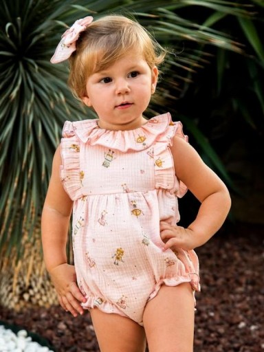 Daniesty Pelele Bebe Estampado Robots Familia Marte 009 [0]