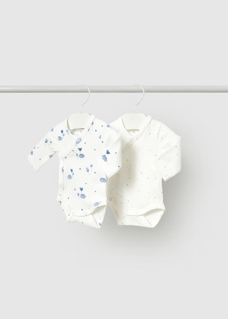 Mayoral Pack 2 bodies 16-02747-059 Cielo