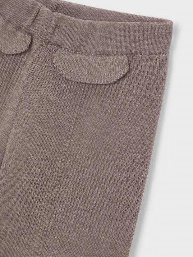 Mayoral Pantalon Largo Tricot 16-04525-075 Moka Mez [3]
