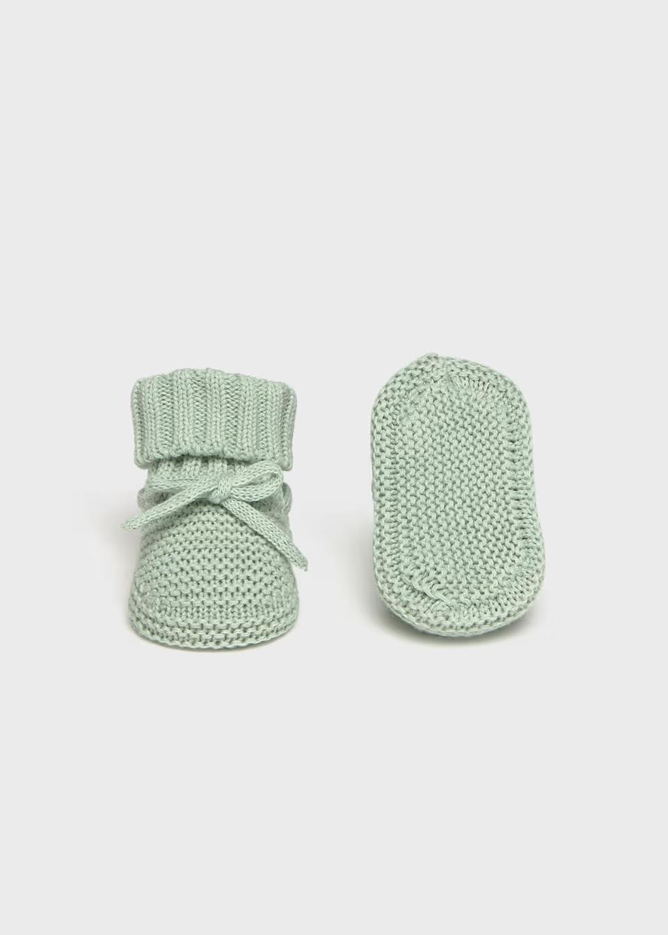 Mayoral Patucos tricot recién nacido 26-09098-051 Alga