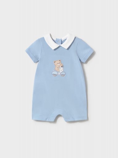 Mayoral Set 2 pijamas cortos cuello bebé 26-01715-093 Cielo [1]