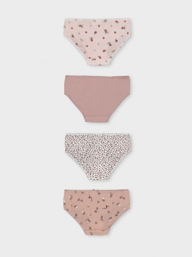 Mayoral Set 4 braguitas niña 16-10274-022 Rosa pastel [1]