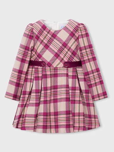 Mayoral Vestido Cuadros 16-04923-043 Framboise [1]