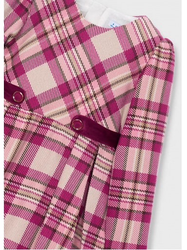 Mayoral Vestido Cuadros 16-04923-043 Framboise [3]