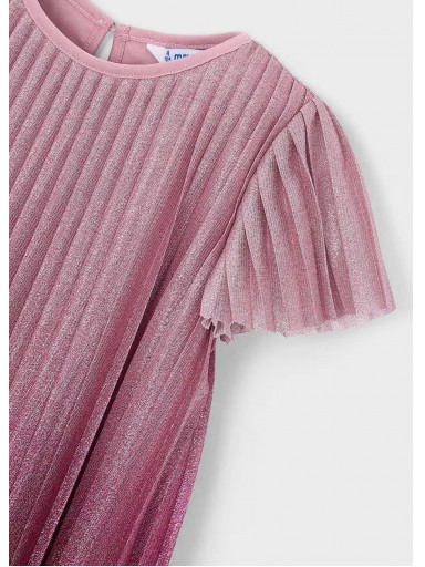 Mayoral Vestido Plisado Degrade 16-04922-028 Framboise [2]