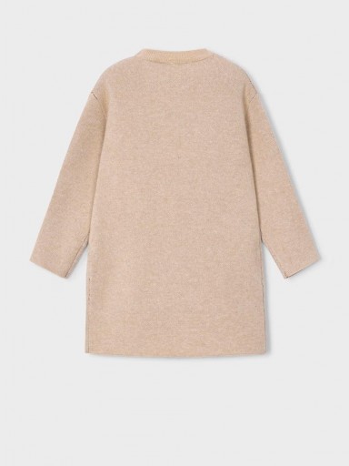 Mayoral Vestido Tricot Bufanda 16-04919-025 Quinoa Mez [1]