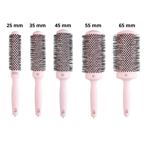 OLIVIA GARDEN SPEED PASTEL PINK 6 CEPILLOS + NECESER