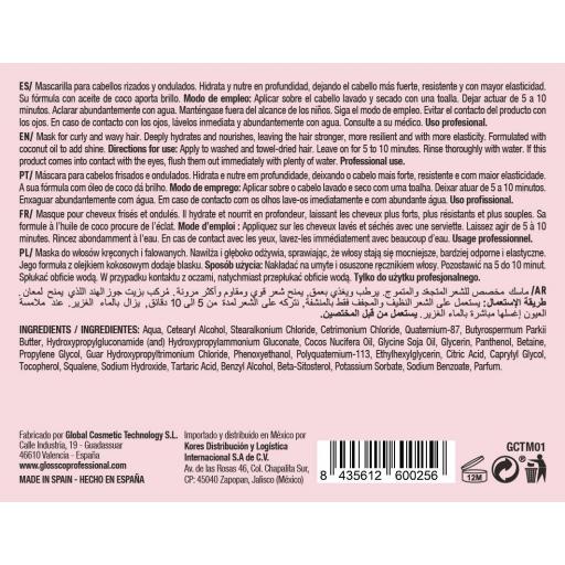 GLOSSCO MASCARILLA CURL THERAPY 500ml. [2]