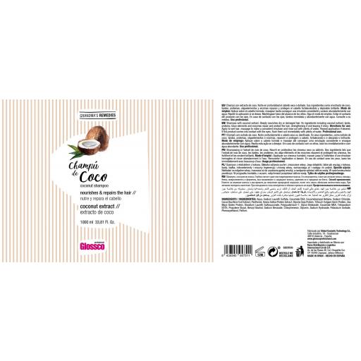 Champu GLOSSCO  hidratante COCO 1000 ml [2]