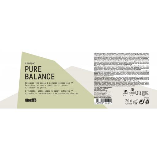 GLOSSCO CHAMPU PURE BALANCE 250 ML [1]