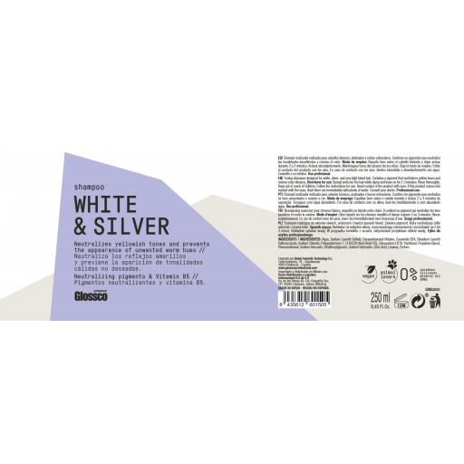 GLOSSCO CHAMPU WHITE & SILVER 250 ML [1]