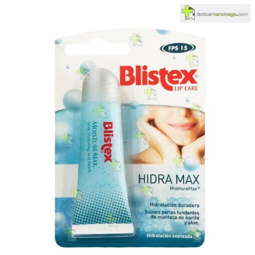 HidraMax SPF15 Bálsamo Labial Hidratación Avanzada Blistex  [0]