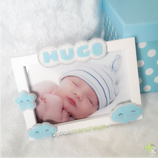 Canastilla Regalo BabyBoy Sweet Box Azul Personalizada con el nombre del bebé [1]