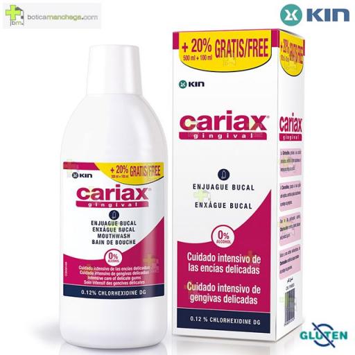 Cariax Gingival Enjuague 500 ml +100 ml  [0]