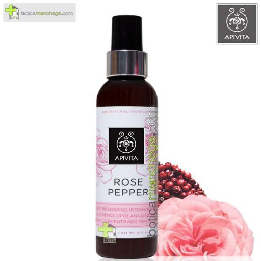 Rose Pepper Serum Corporal Concentrado Remodelador Apivita, 150ml