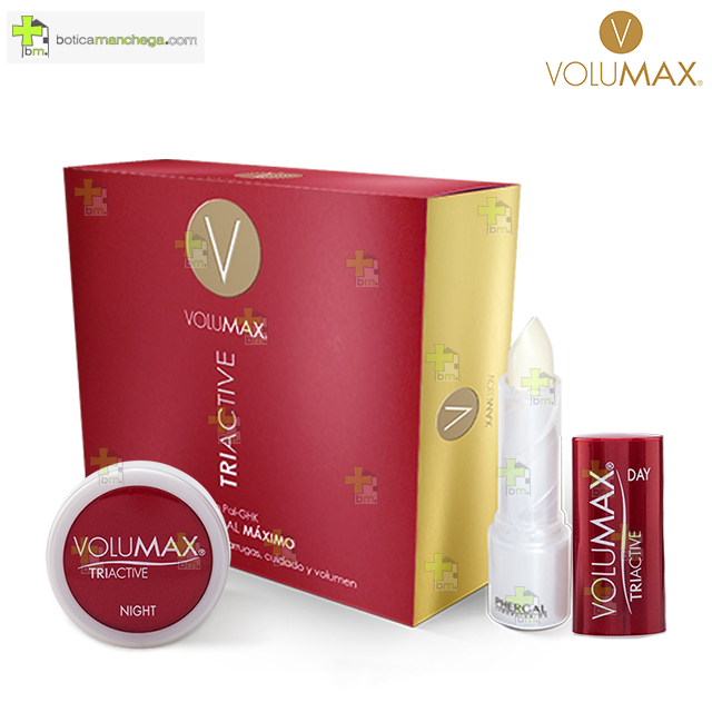 VOLUMAX Triactive Pack Tratamiento Labial Completo Día SPF15/Noche