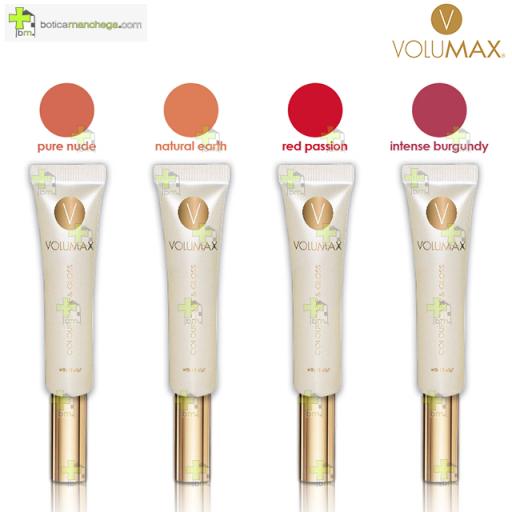 VOLUMAX Colour Care & Gloss. Bálsamo color, cuidado y brillo labial, 15 ml