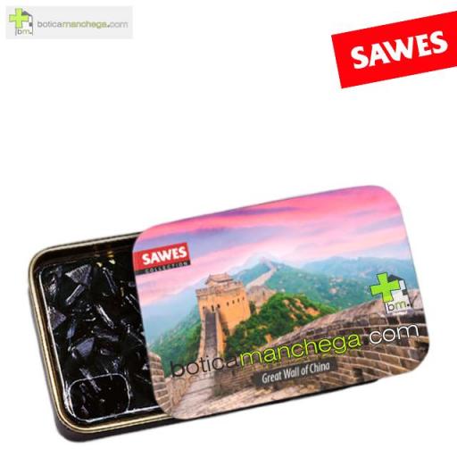 Colección Maravillas del Mundo Sawes Regaliz Sin Azúcar. Modelo: "Great Wall of China", Wonders of the World Collection