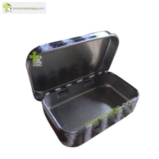 Caja Pastillero Metálico Colección - Modelo Animal Print Cebra, 1 ud  [1]