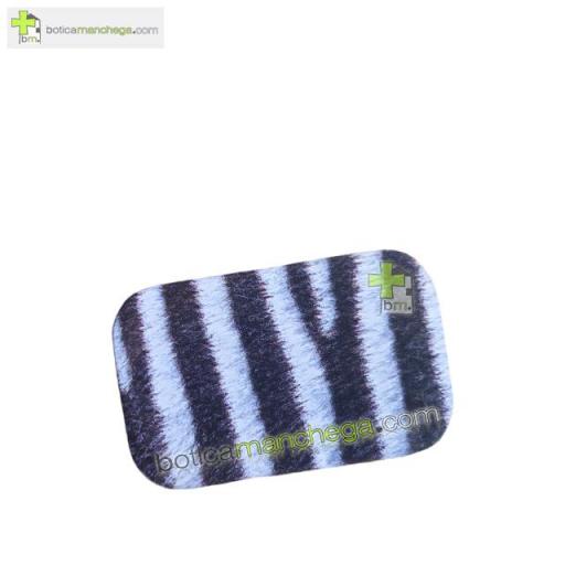 Caja Pastillero Metálico Colección - Modelo Animal Print Cebra, 1 ud 